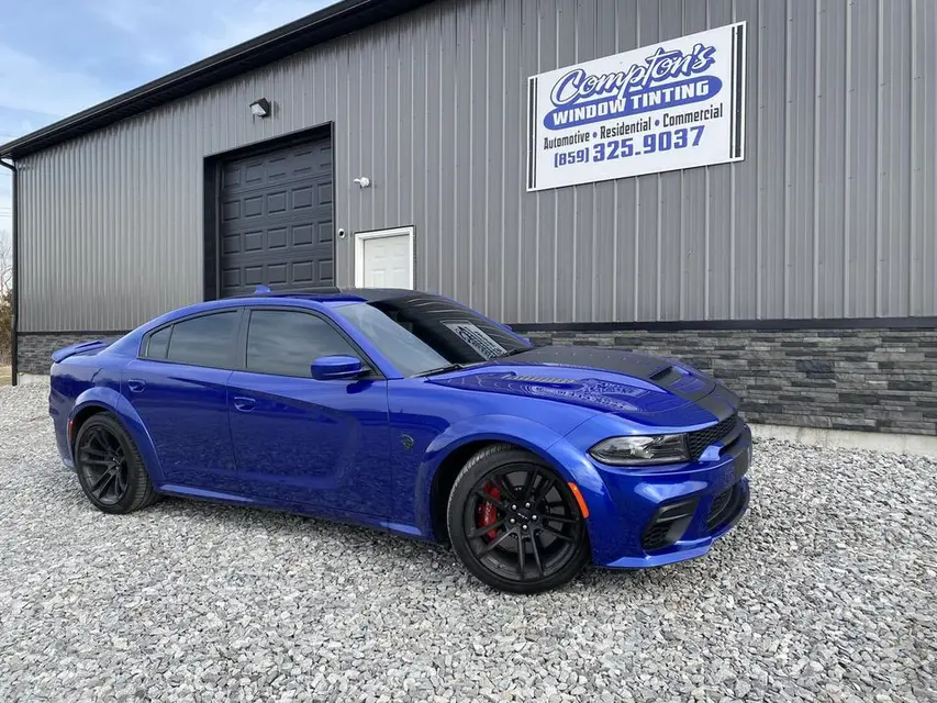 Automotive window tinting by Compton's Customs