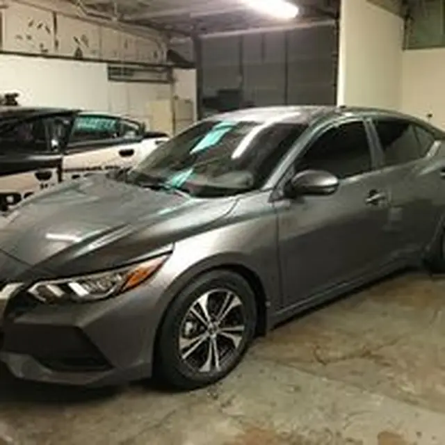 Automotive window tinting by Compton's Customs