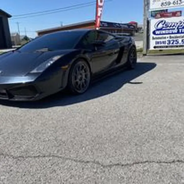 Automotive window tinting by Compton's Customs